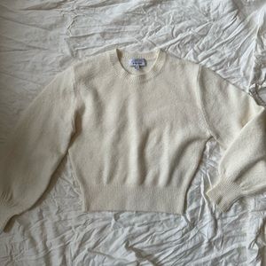 Cream sweater